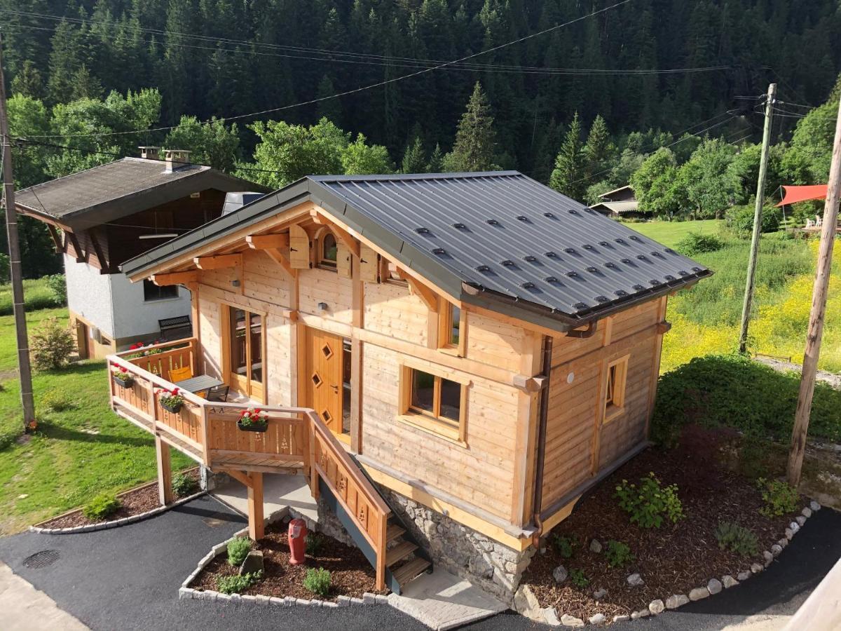 Chalet Cosy Et Moderne Vue Montagnes Seytroux Exterior foto