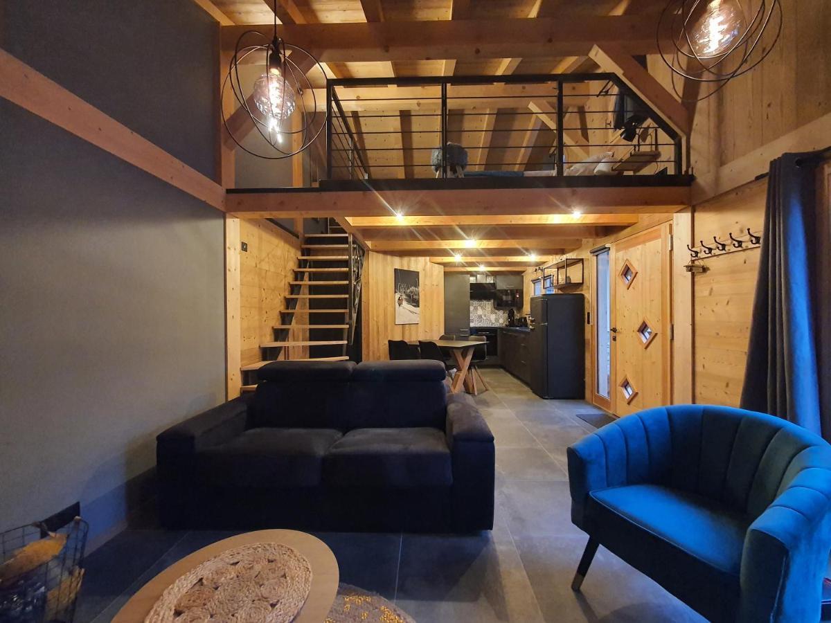 Chalet Cosy Et Moderne Vue Montagnes Seytroux Exterior foto