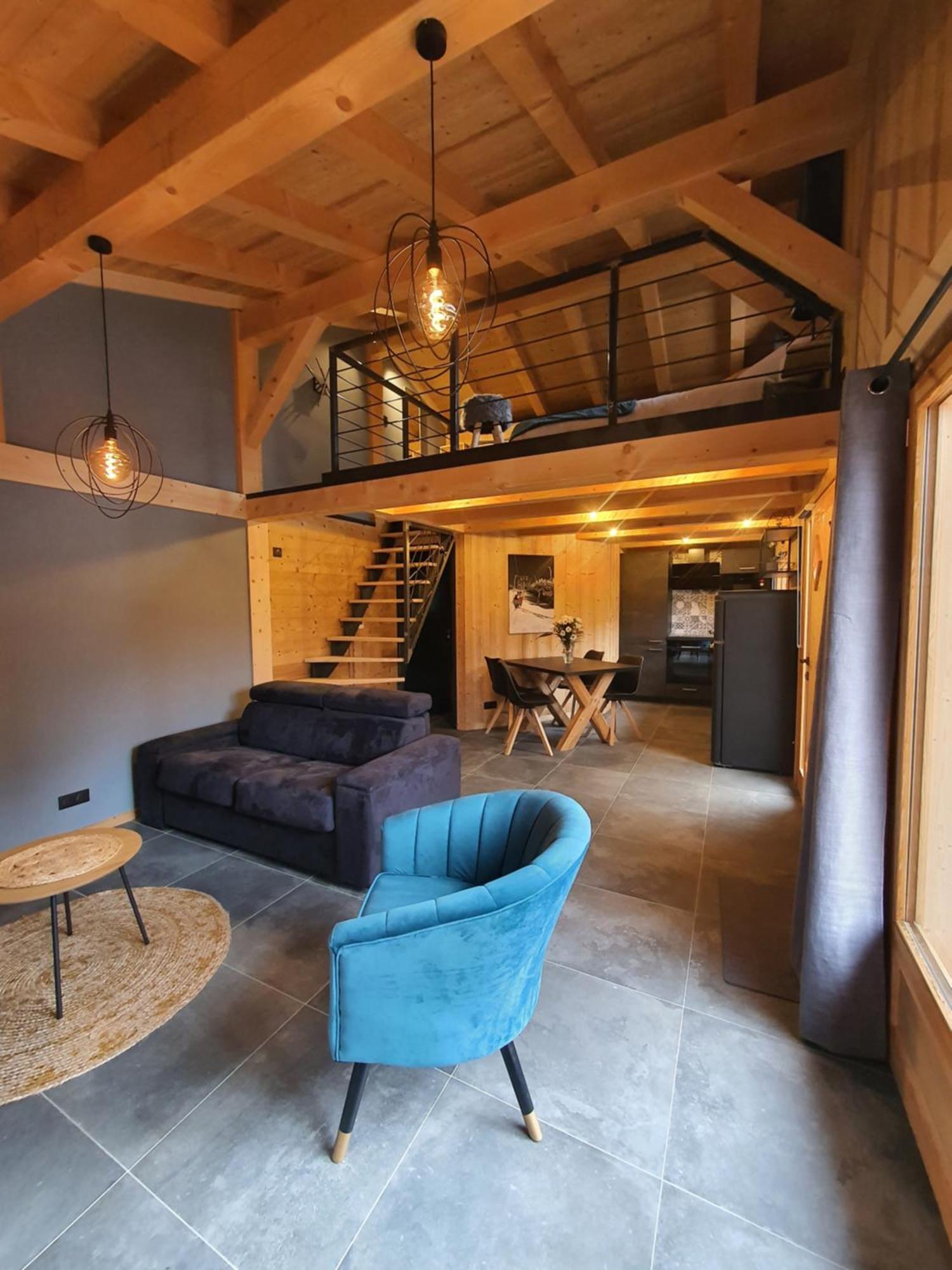 Chalet Cosy Et Moderne Vue Montagnes Seytroux Exterior foto